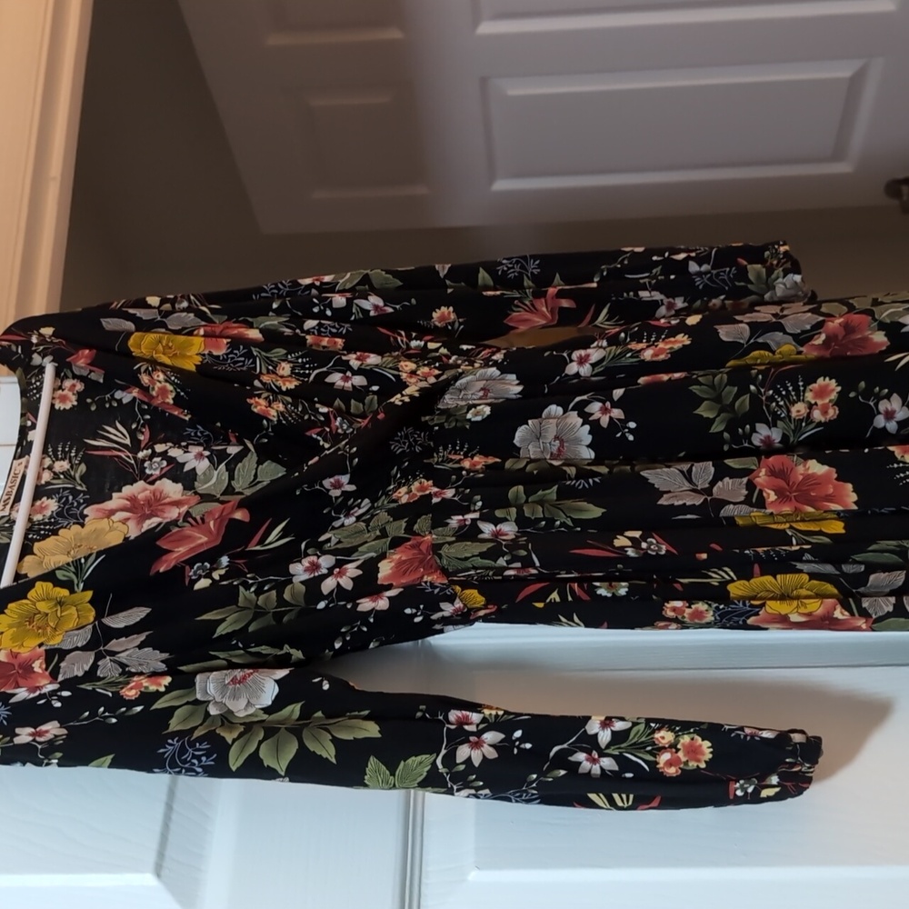 Long Sleeve Floral Dress